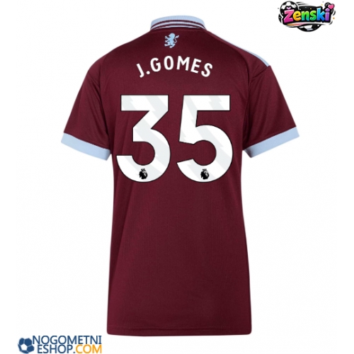Ženski Nogometni dresi Aston Villa Joao Gomes #35 Domači 2026-27 Kratek Rokav